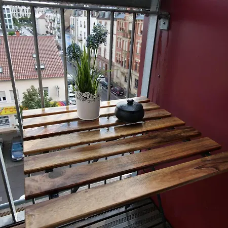 Апартаменты Wohnen Auf Zeit - Rooftop By Rabe, Gym, Balkon, Parkplatz, Smart-tv, Netflix