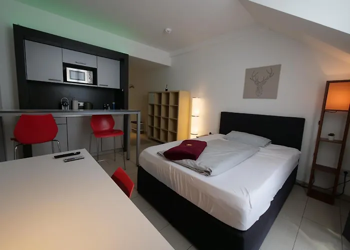 דירה Rooftop By Rabe - Balkon, Parkplatz, Smart-tv, Netflix קרלסרוהה