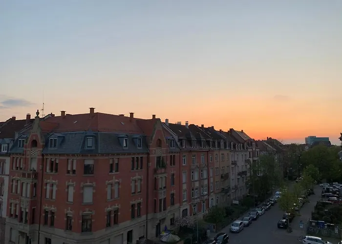 Rooftop By Rabe - Balkon, Parkplatz, Smart-tv, Netflix * קרלסרוהה